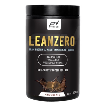 PROVUS Lean Zero 1 lb 450 gram Whey Protein Isolate + Fat Burner