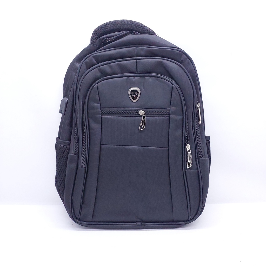 RANSEL LAPTOP POLO GEM 16 INCH KUNCI NOMOR + USB ASLI / TAS DUKUNG SEKOLAH ANAK COWOK SD SMP SMA KUAT TAHAN LAMA AWET MURAH / NEW ARRIVAL BAGPACK SCHOOL / TAS PUNGGUNG POLO GEM KANVAS 16&quot; MURAH / TAS KERJA POLOGEM COMPACT KUNCI NOMOR USB MURAH BARU ORI