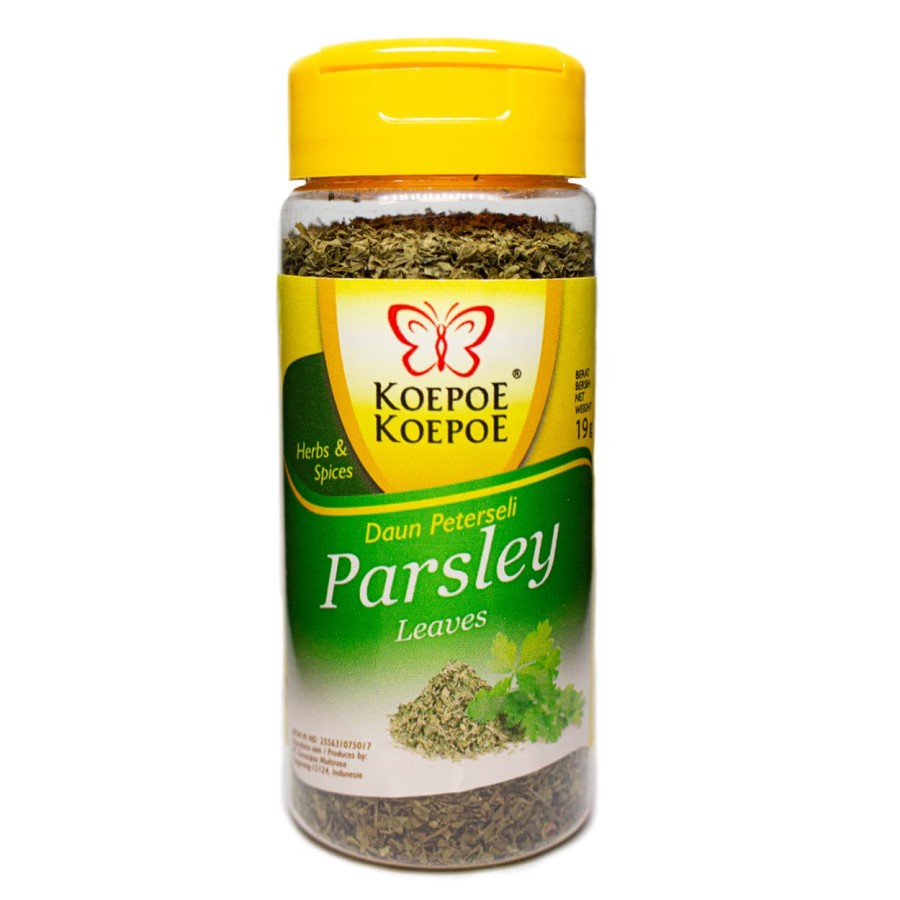 DAUN PETERSELI KERING KOEPOE-KOEPOE 19GR DRIED PARSLEY LEAVES