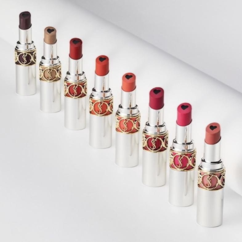 YSL VOLUPTE PLUMP IN COLOUR Lipstick Lip Balm Original - Rouge Pur Coutur Yves Saint Laurent