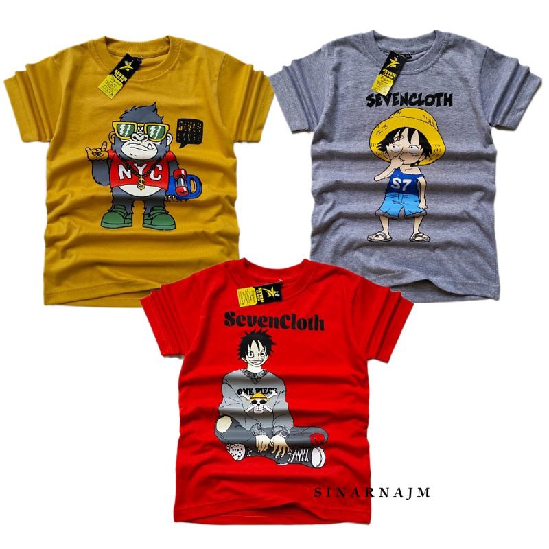 kaos distro anak sevencloth terbaru