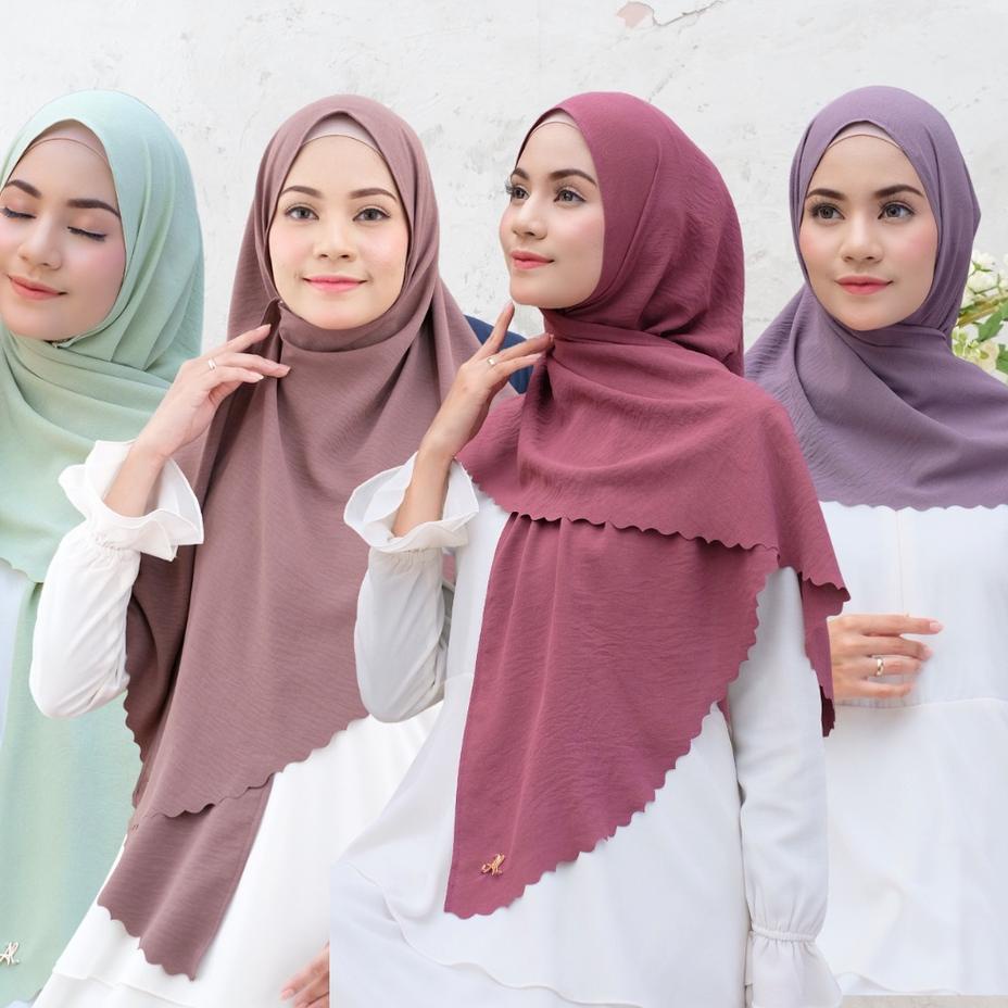 ◄ Lily Crinkle Instant - Albata Hijab ❆