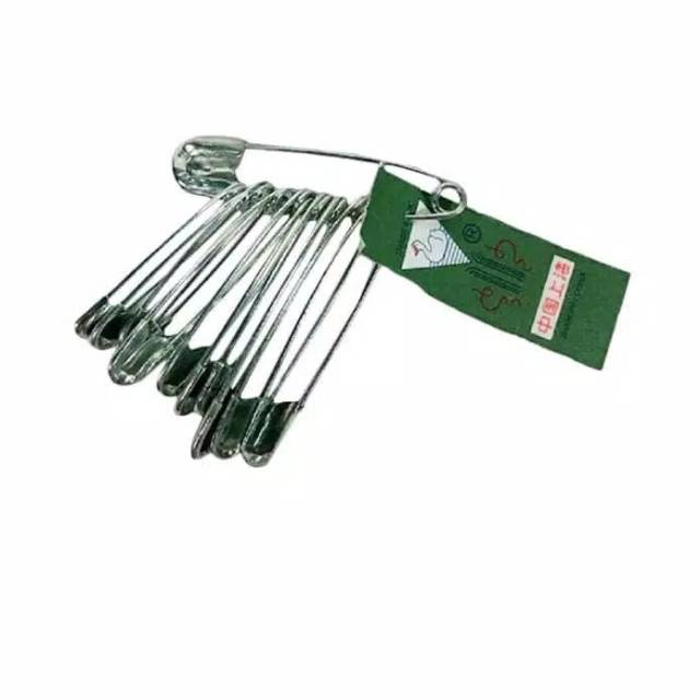 Peniti LSwan Safety Pins Import Qualitas Bagus Isi 12 pcs