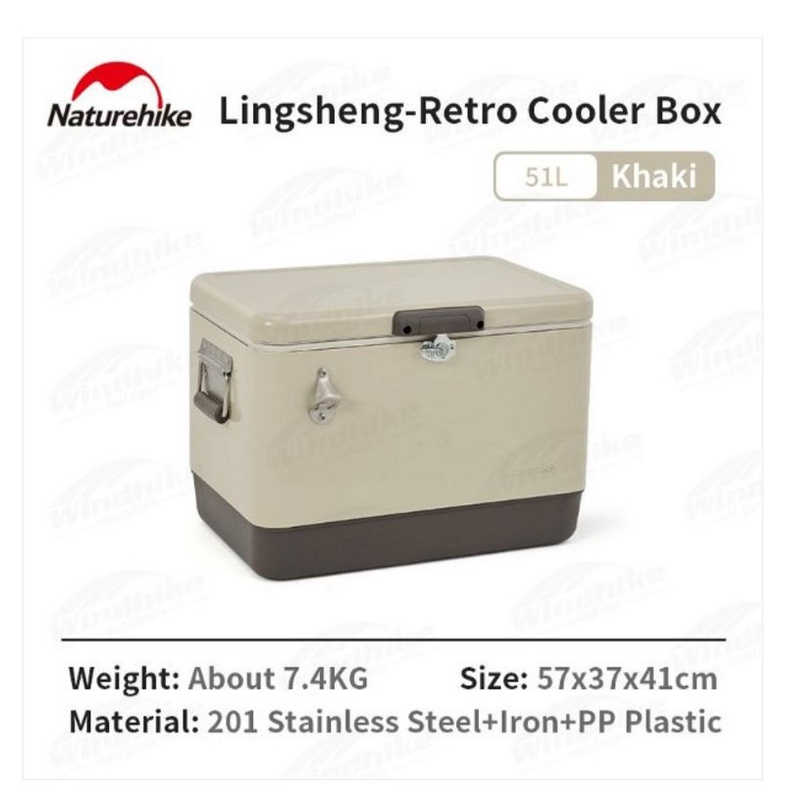 RETRO COOLER BOX NATUREHIKE CNH22SN005 []
