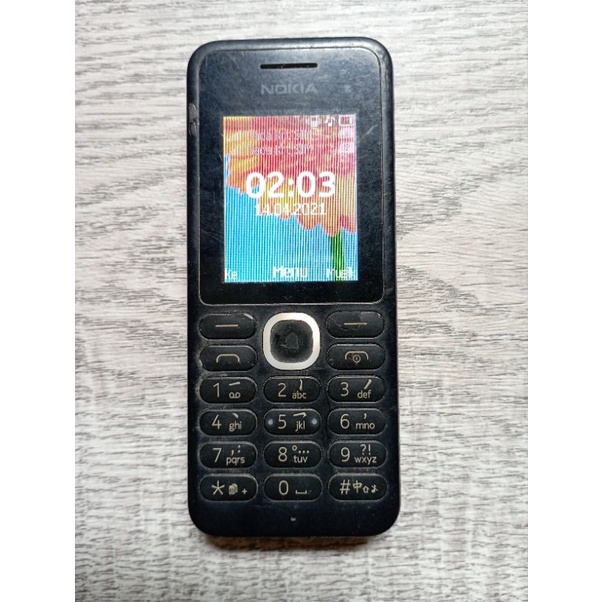 mesin nokia 1035 normal lcd garis