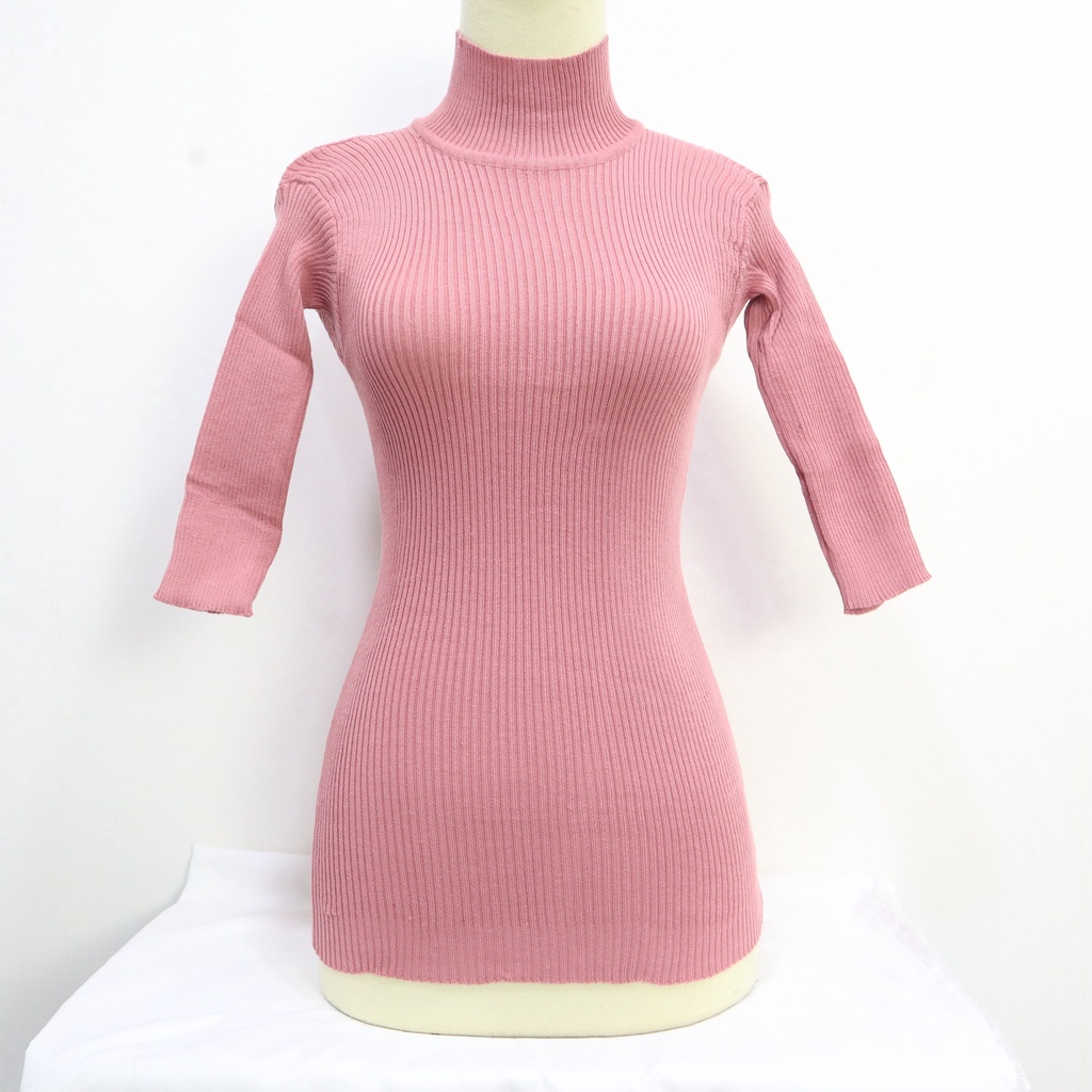 [✅COD ]  TurtleNeck Kriwil Neci Rajut Wanita