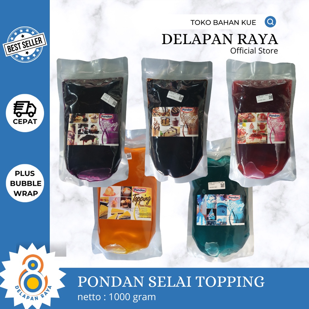 

PONDAN SELAI TOPPING 1KG - 8Raya