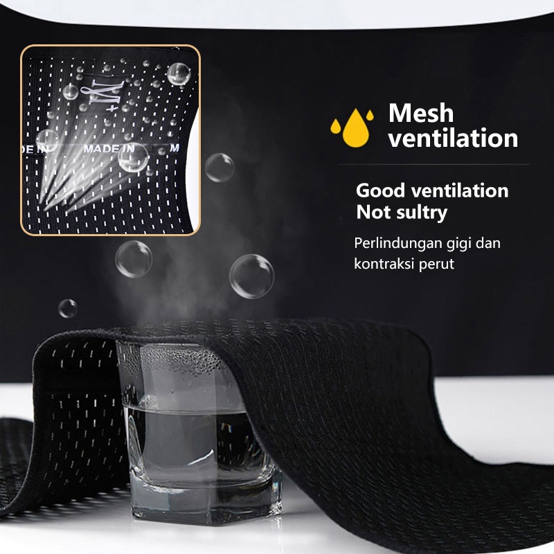 Korset 6 Baris 13 Gesper Pinggang Wanita Pelangsing Perut Band Tubuh Membentuk Tali Kebu Bernapas Postpartum Perut Kon Pelangsing Perut Pengecil Perut Buncit Melahirkan Slimming 8821