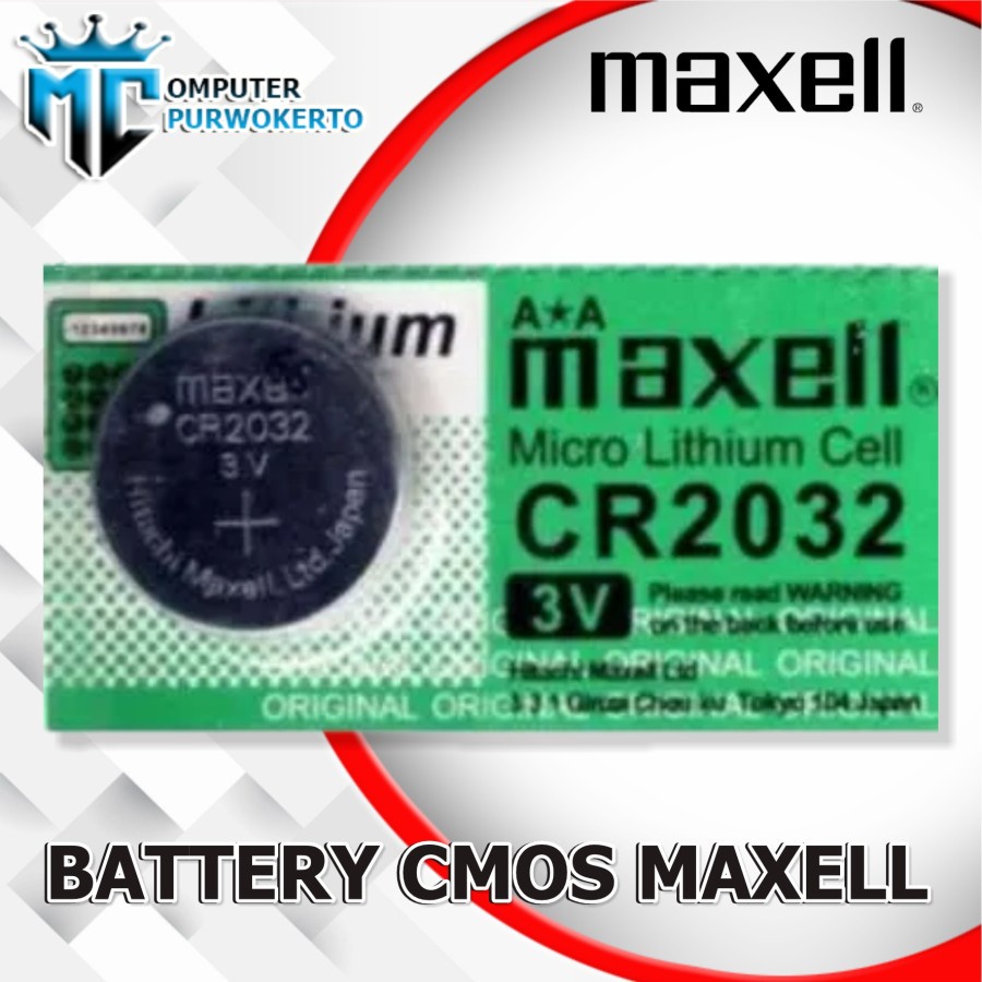 Baterai cmos battery cmos satuan 1biji