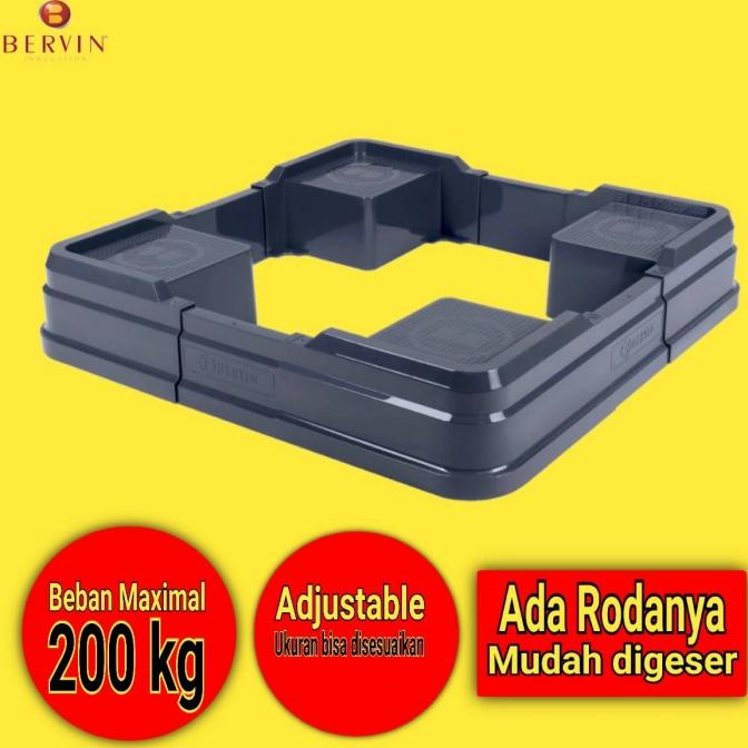 BERVIN Roda Kulkas dan Showcase Anti Karat