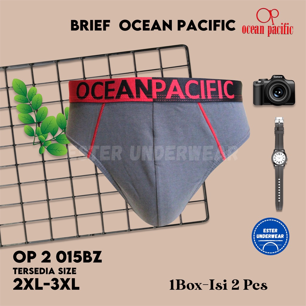 Celana dalam BIG SIZE OCEAN PACIFIC OP 015BZ ISI 2PCS