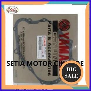 onderdil Paking Kopling Vega Zr-Gasket Crankcase Cover 5D9-E5461-10 Asli Yamaha 140ZZ3
