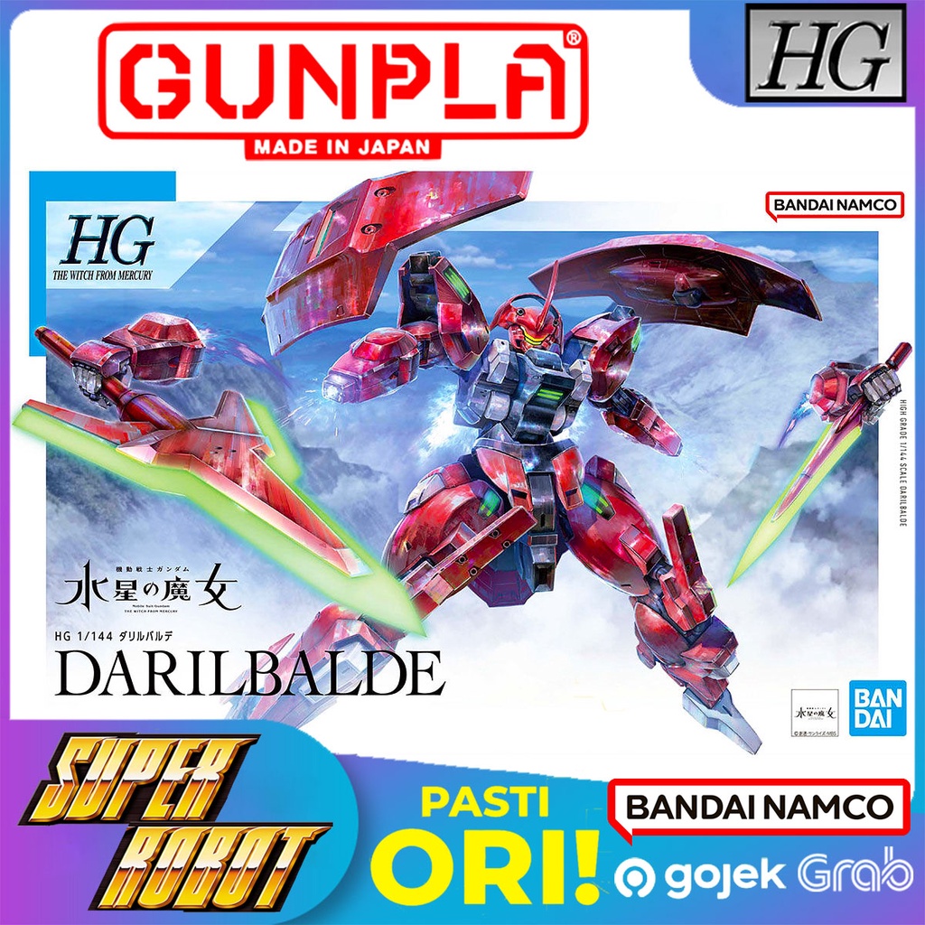 BANDAI HG Darilbalde - Gundam The Witch From Mercury