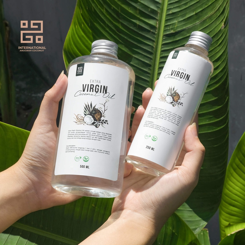 

Extra Virgin Coconut Oil Anugrahcoco 500ML - COLD PRESSED