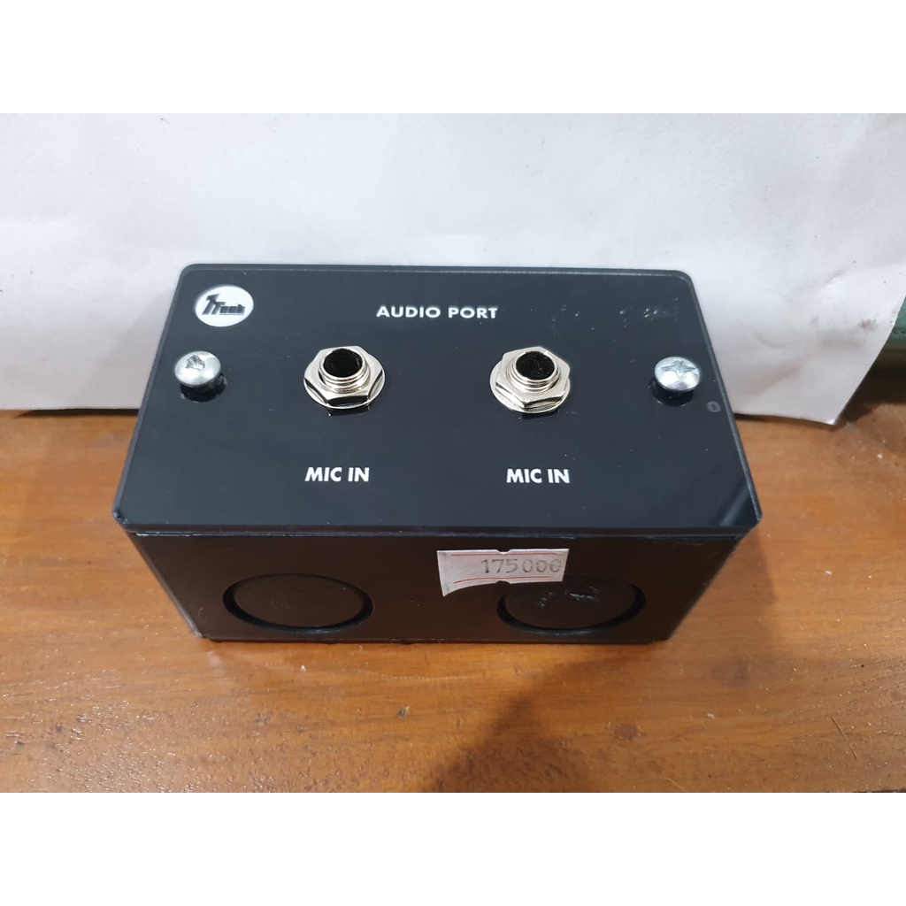 Converter Box Mic / tempel tembok Jeck Akai Cowok to Akai Cewek / Panel Converter Best Seller