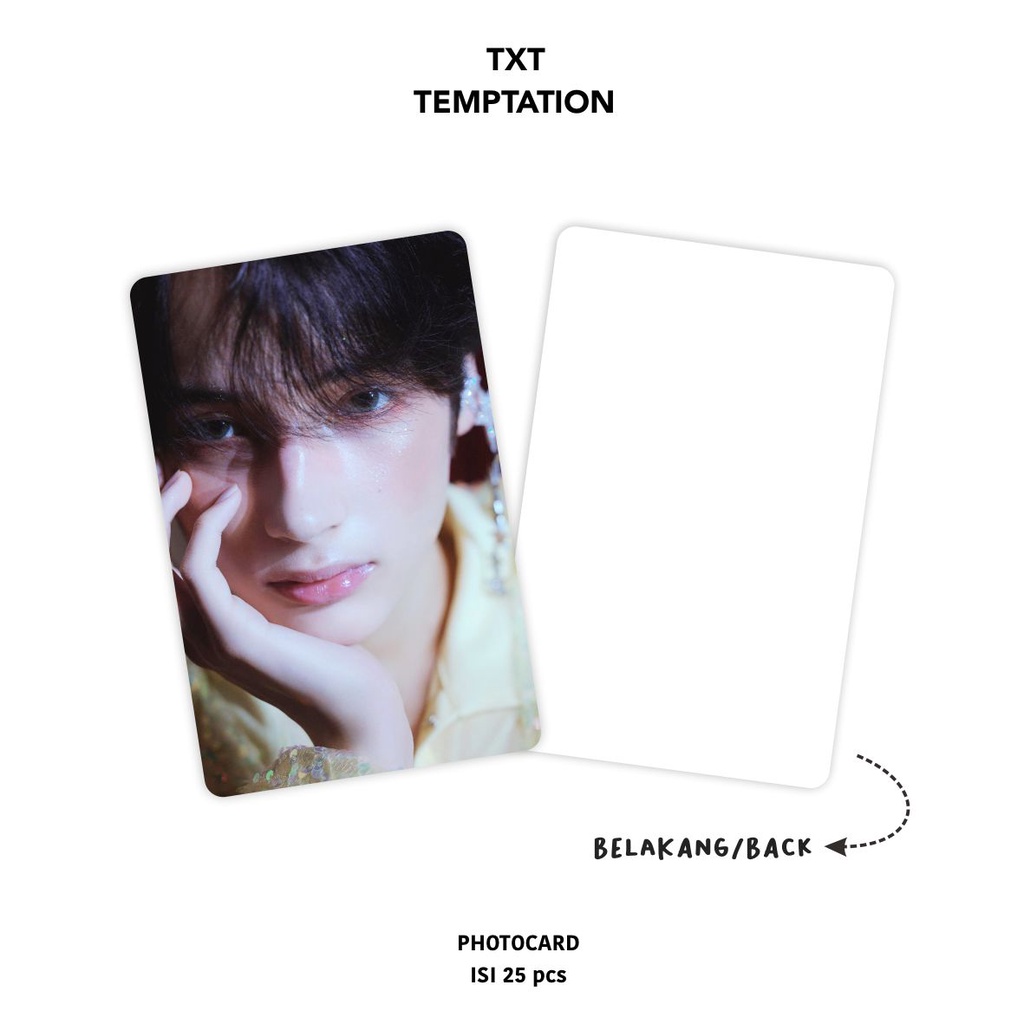 [1 SISI] Photocard TXT Temptation Isi 25 pcs Unofficial