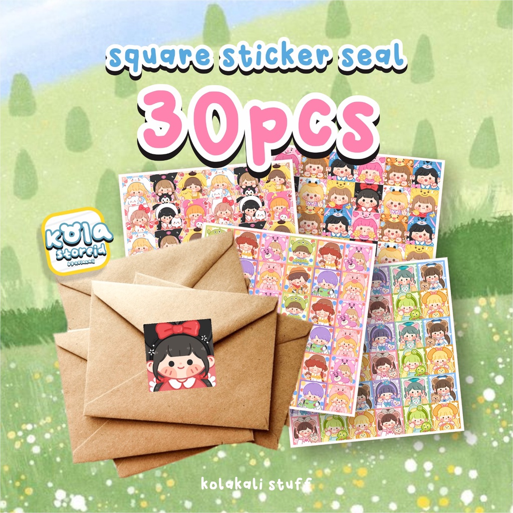 

STICKER SEAL 30PCS PART 1 | STIKER SEAL | STIKER JURNALING | STIKER CUSTOM | STIKER KOTAK | STIKER MURAH | KOLAKALI