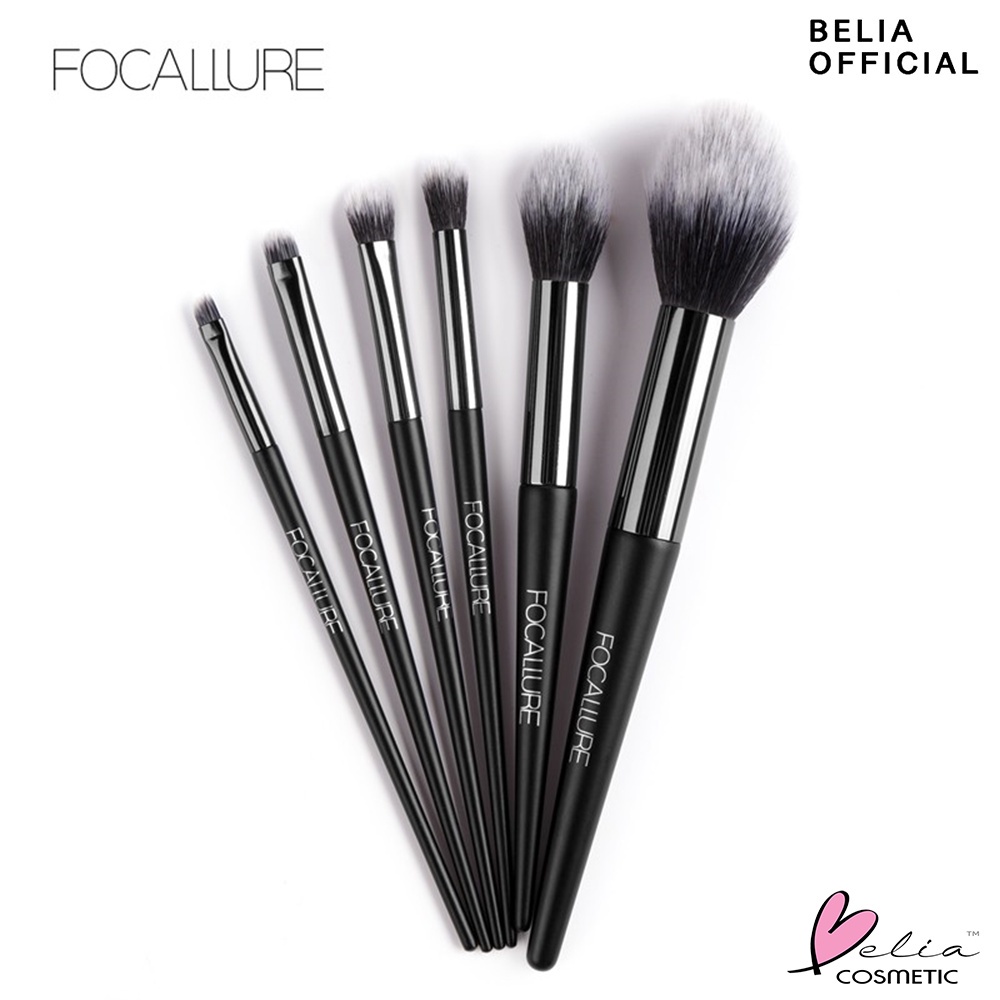 ALAT MAKE UP FOCALLURE - BRUSH SET 10pcs or 6Pcs - BRUSH MAKE UP - BRUSH (6-1*58 . 10-241.5) - BC