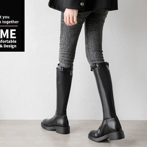 ✅PINKEY P138 Sepatu Boots Panjang Wanita Fashion Import Terbaru &amp; Terlaris