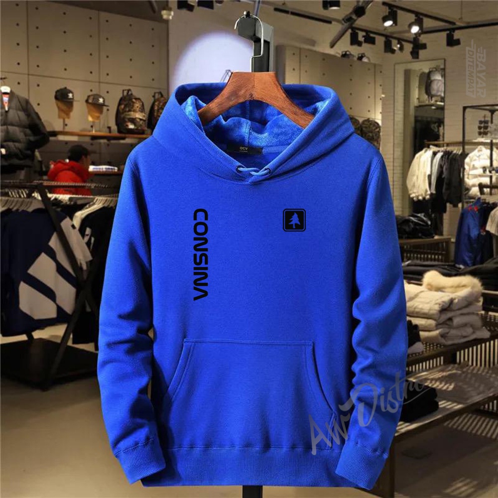 COD Hoodie Distro Csna Kirka Text Hitam Premium Quality Sweater Tulisan Jaket Cewek/ Cowok Kata-Kata Hoodie Sablon