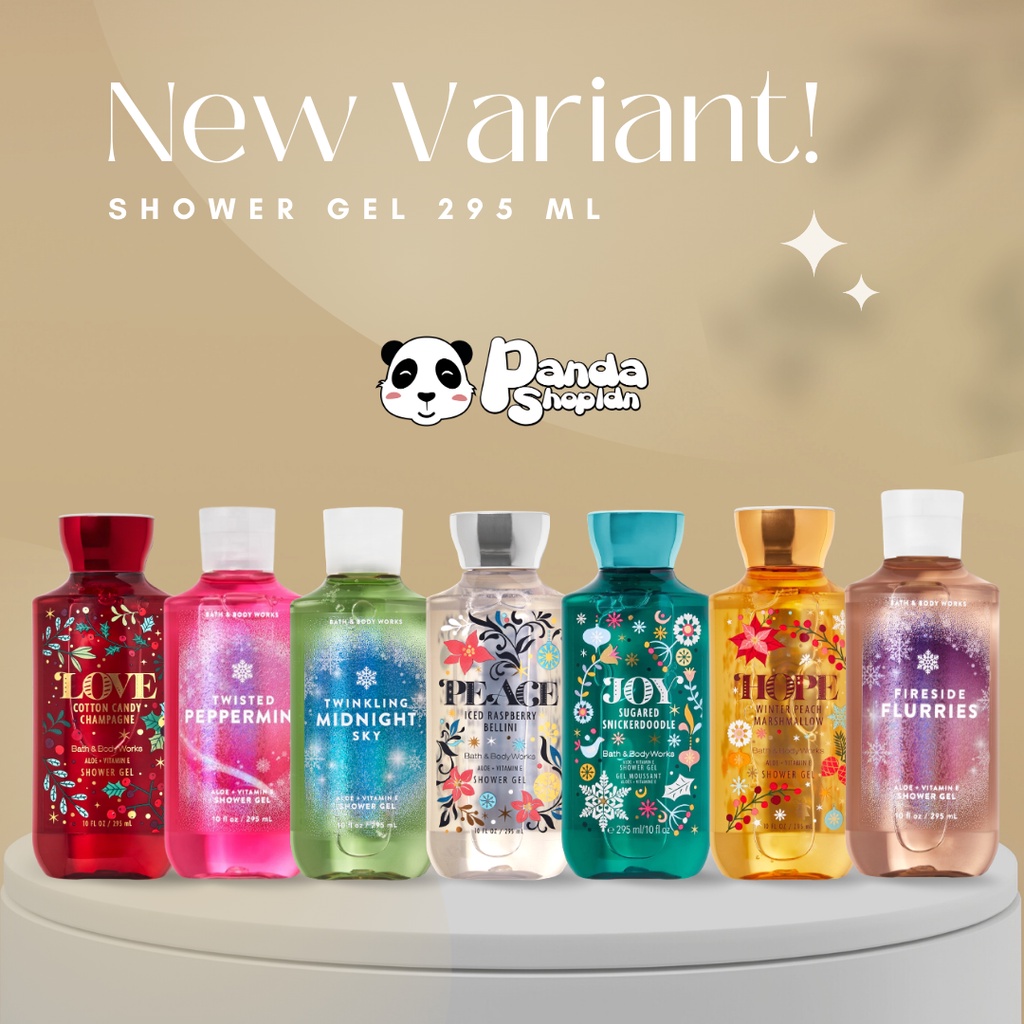 BBW Shower Gel Holiday Edition