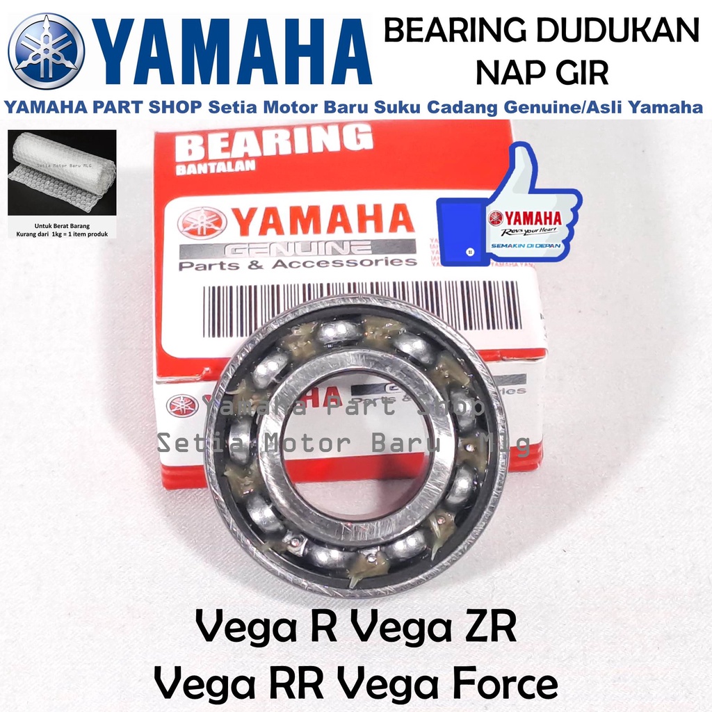 Bering Bearing Dudukan Nap Gir Vega ZR Vega RR Force Asli Yamaha Setia Motor Baru