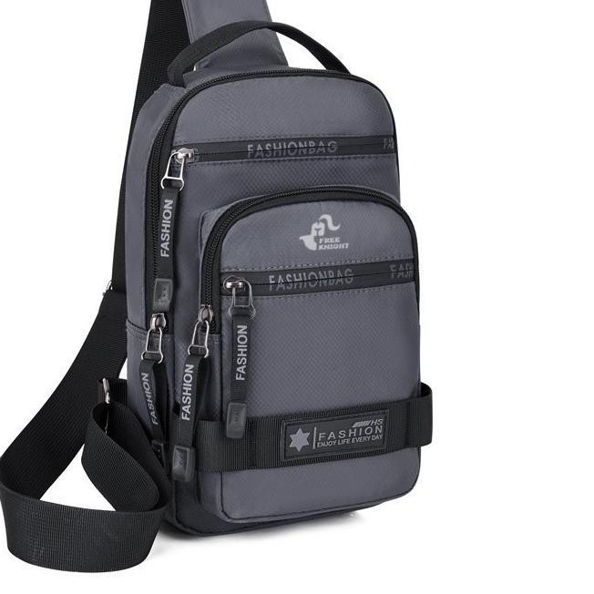 ♨ Freeknight Tas Selempang Pria Multifungsi Sligbag Besar Fashion TS705 ➣