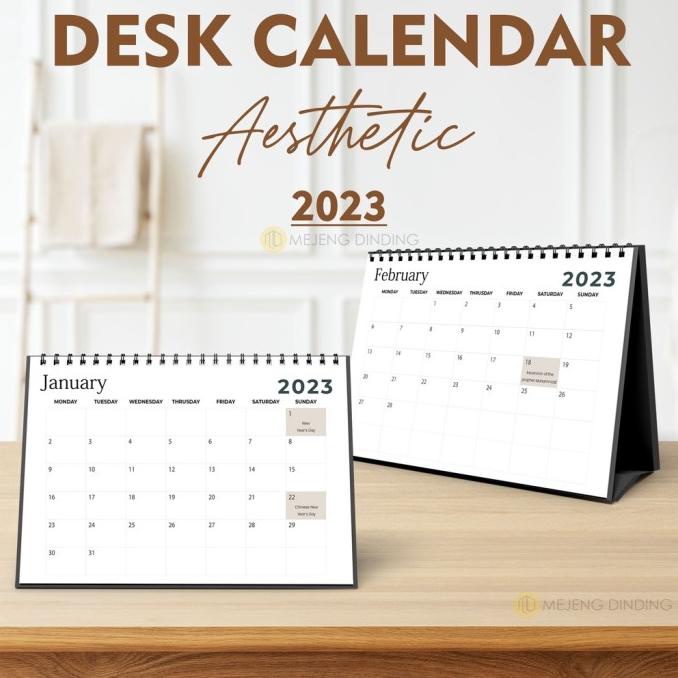 

Terbaru !!! Kalender Meja 2023 Simpel Planner Agenda