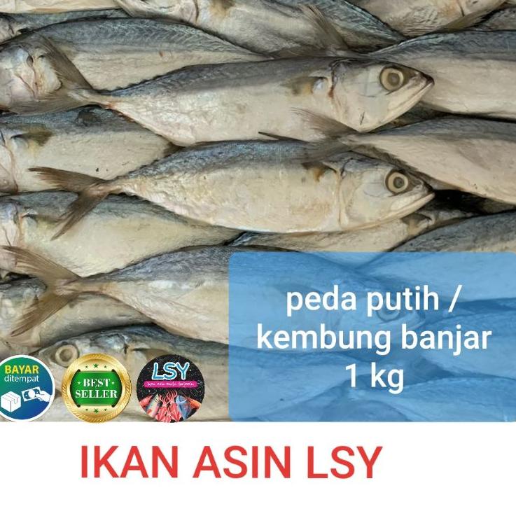 

✤ ikan asin Peda putih super/ kembung banjar 1 kg ♂