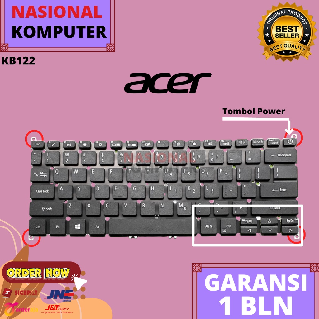 Keyboard Acer Swift 3 SF313-51 SF314-57 SF314-57G