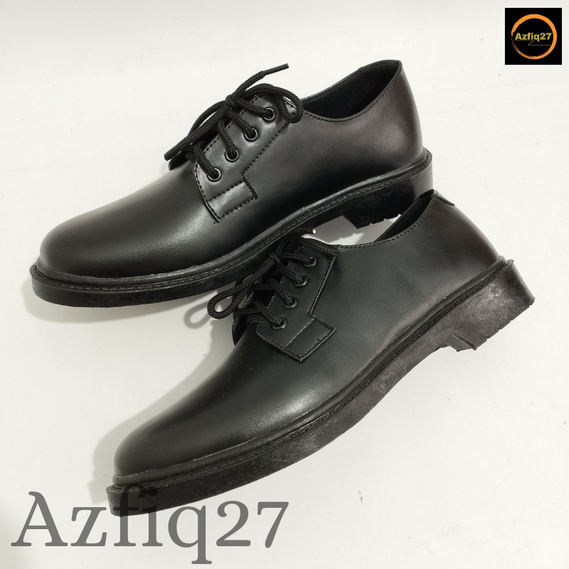 Sepatu Pdh Tni Polri Security Guru Formal Dop Pendek Terbaru Original Merk Azfiq27 #3 Dop