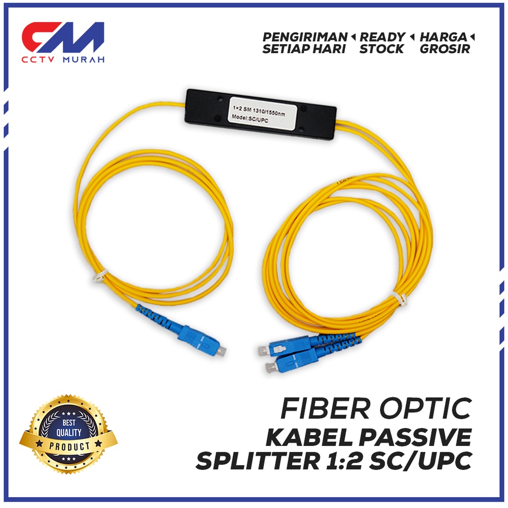 Kabel Minimodular Fiber Optic Passive Splitter UPC 1:2