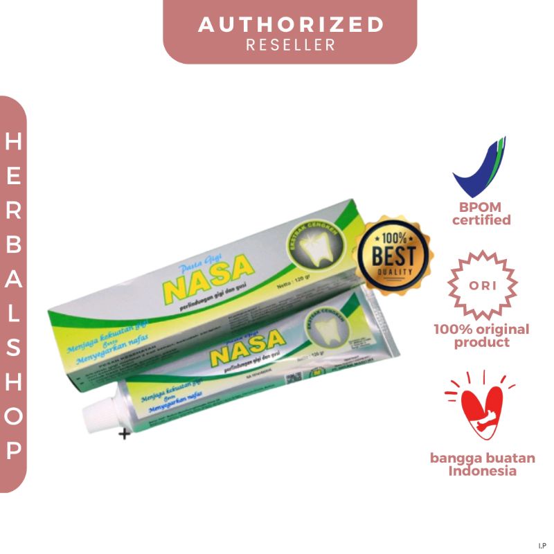 Pemutih Gigi - Odol Pemutih Gigi - Pasta Gigi NASA - Odol Nasa