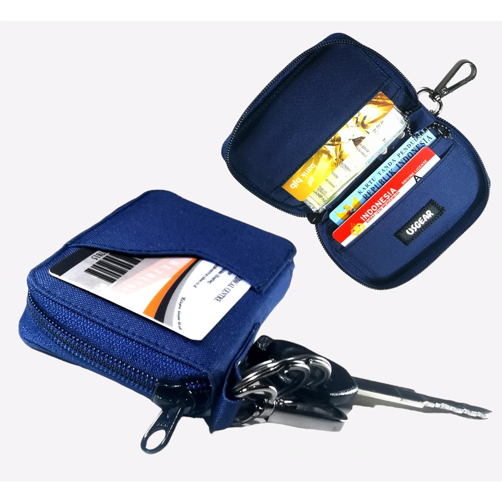 Dompet STNK Mobil Motor SmartKey Keyless Emoney Navy