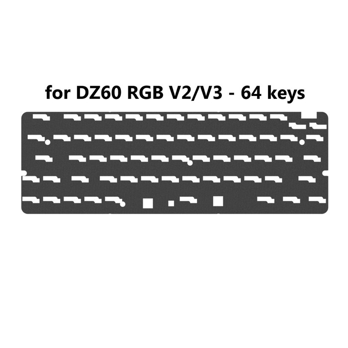 Terlaris Kbdfans Dz60 Case Foam - Foam Case Dz60 Series - Poron 2Mm