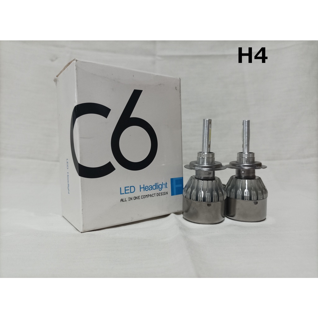 Lampu mobil C6 LED Headlight H4