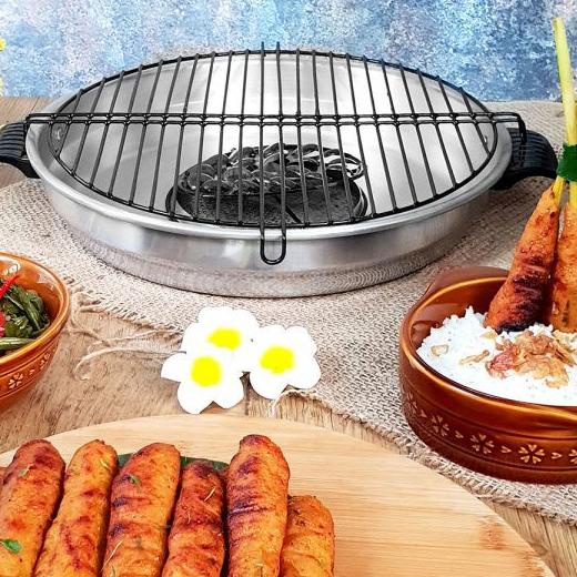 ✼ Maspion Alat Pemanggang Fancy Grill 33 cm / Alat Pemanggang Maspion ◄