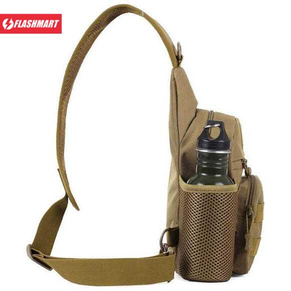 Flashmart Tas Selempang Crossbody Bag Minimalis Tahan Air Desain Militer - X216