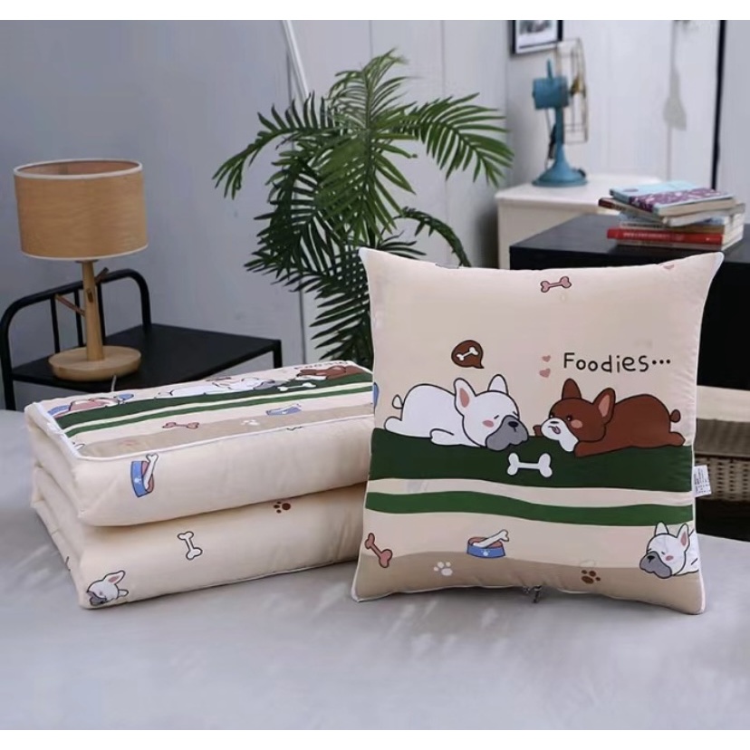 ( BISA COD ) PROMO BANTAL SELIMUT 2 IN 1 / BANTAL TRAVEL / BALMUT PRAKTIS / BANTAL SET SELIMUT / BANTAL SELIMUT MOTIF RANDOM 2 IN 1 / BANTAL SELIMUT TRAVELING PRAKTIS