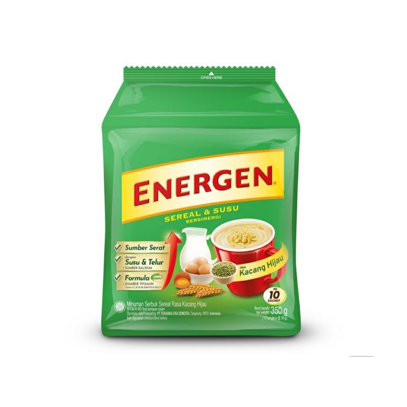 Energen Cereal Instant Kacang Hijau 10X31G