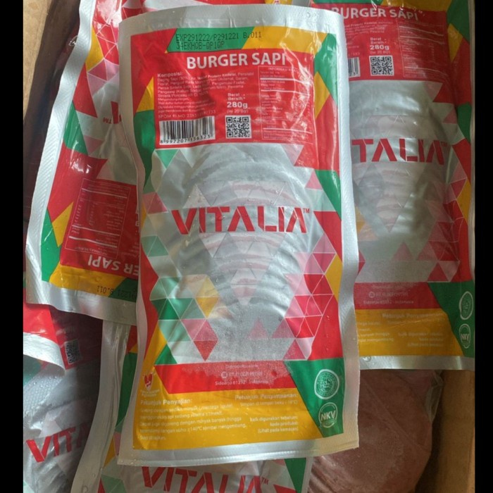 

Vitalia burger mini isi 20pcs 280gr