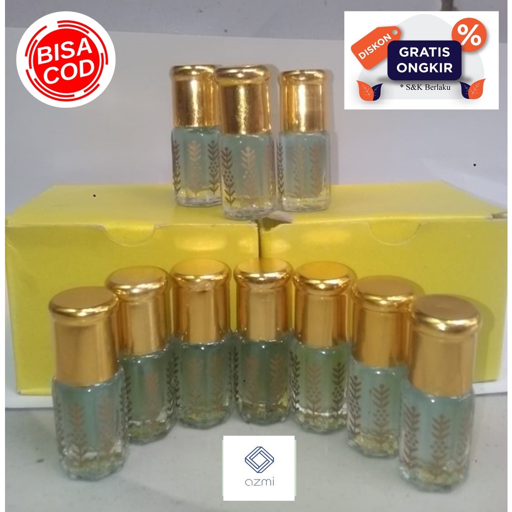 Promo Misk Thaharah Blue Musk Bahry ORIGINAL 3ml / Wewangian Mr. P / Minyak Wangi 3 ml