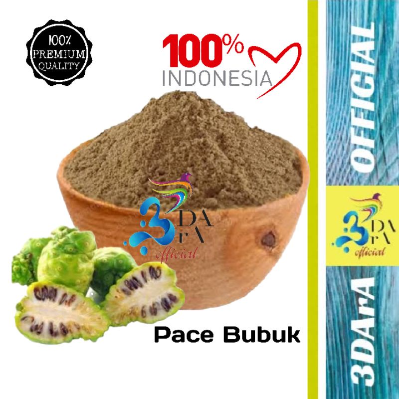 

Bubuk Pace 500gr - Mengkudu Murni Kualitas Premium