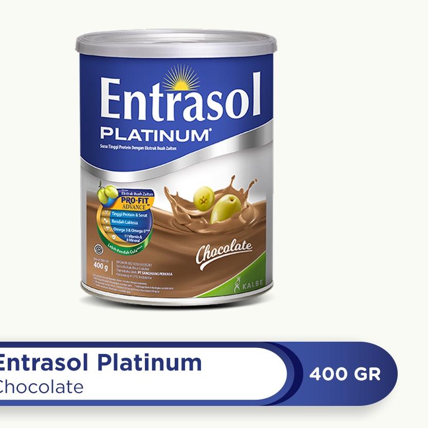 

✼ ENTRASOL PLATINUM CHOCOLATE 400 G ✿