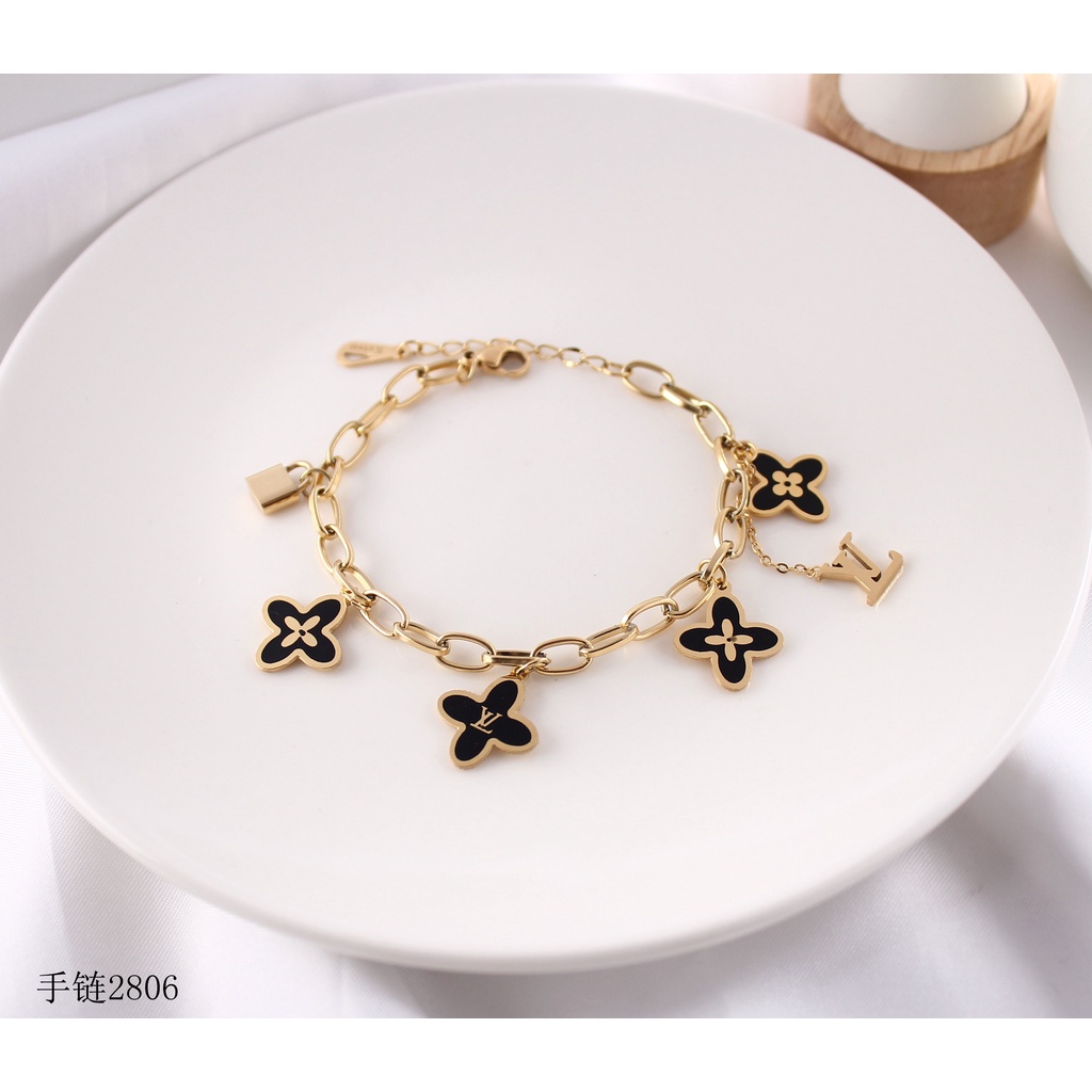 Set Perhiasan Titaniun Kalung Dan Gelang Fashion Jewelry 8274/2806