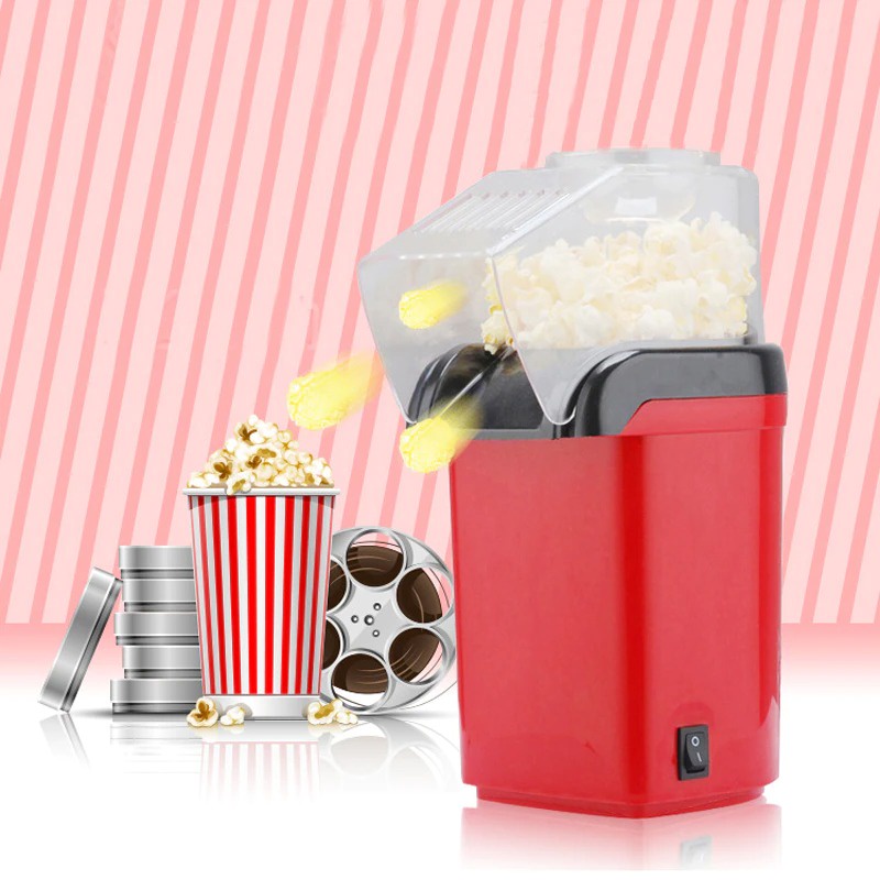 Mesin Electric Popcorn Maker Hot Air Corn Machine - ALAT PEMBUAT POPCORN TANPA MINYAK