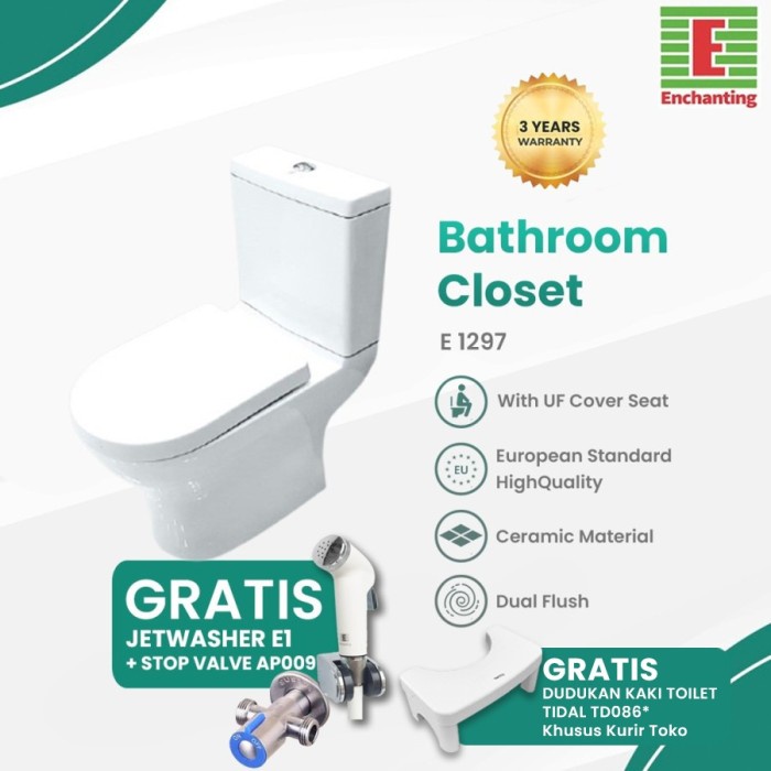 TOILET / KLOSET DUDUK EUROPE ENCHANTING E1297