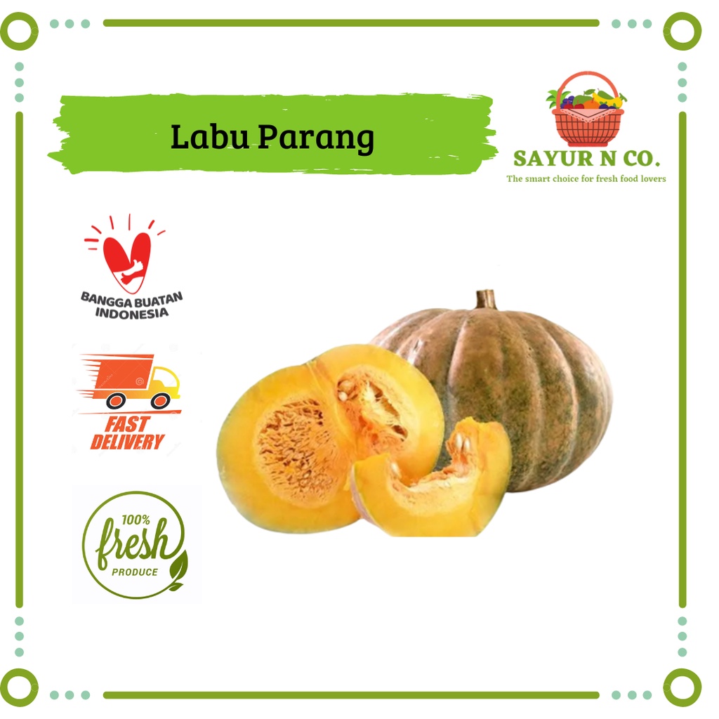 

Labu Parang Kuning / Waluh 2 kg - 3 kg | Sayur N Co Bekasi