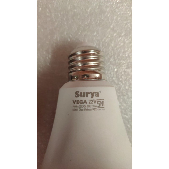 Lampu LED Surya Vega 22 Watt LED Bulb Bohlam LED 15 watt