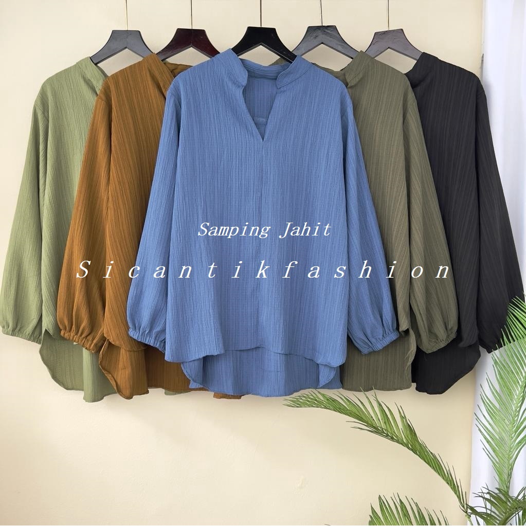 Kemeja Blouse Wanita Kekinian // Kemeja Ladycrush // Outher Wanita